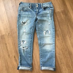 ⬇️$18 American Eagle cropped Artist jeans 2